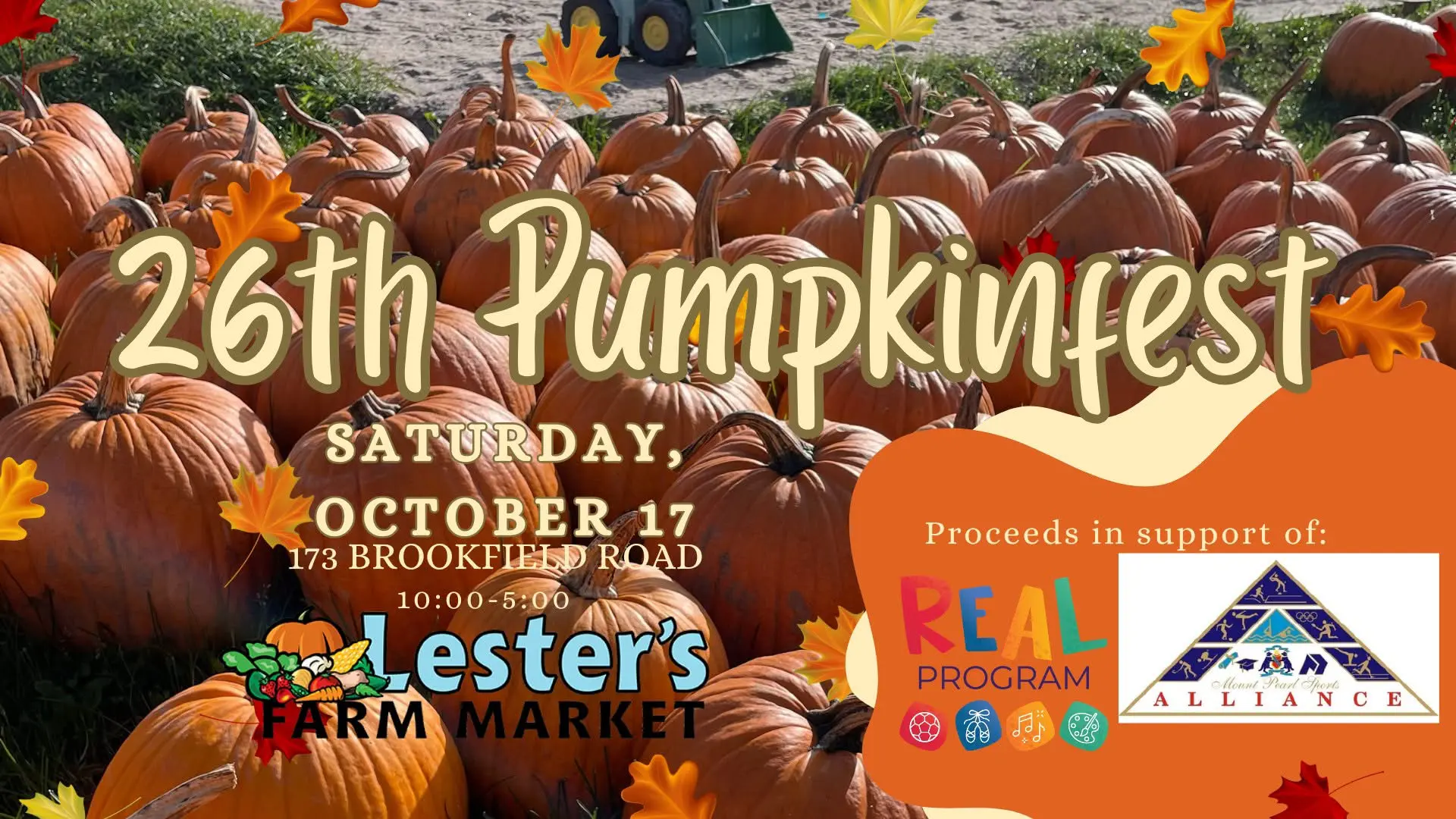 26th Annual Pumpkinfest at Lester’s Farm Market