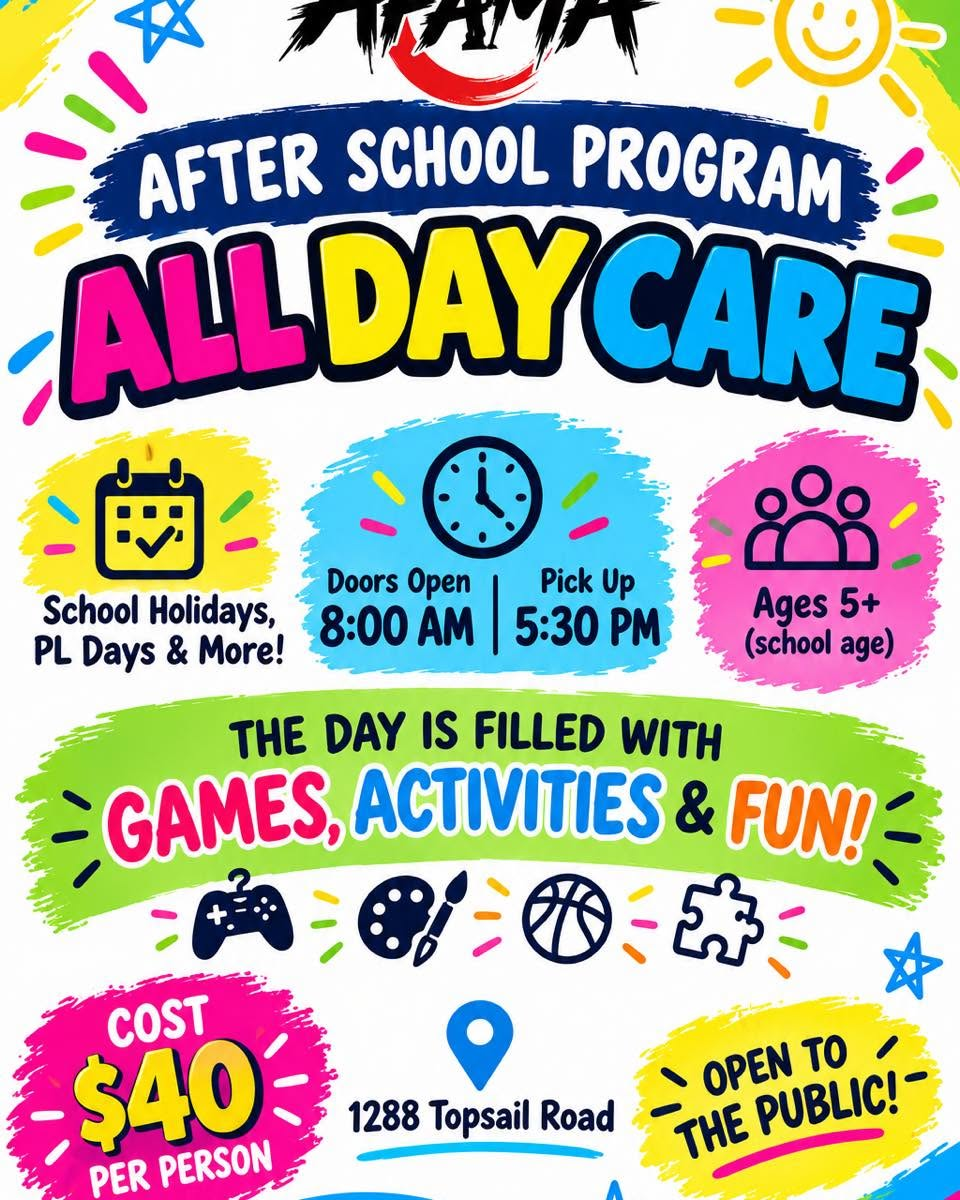 Atama After School Program PD Day All Day Care — November 2, 2026