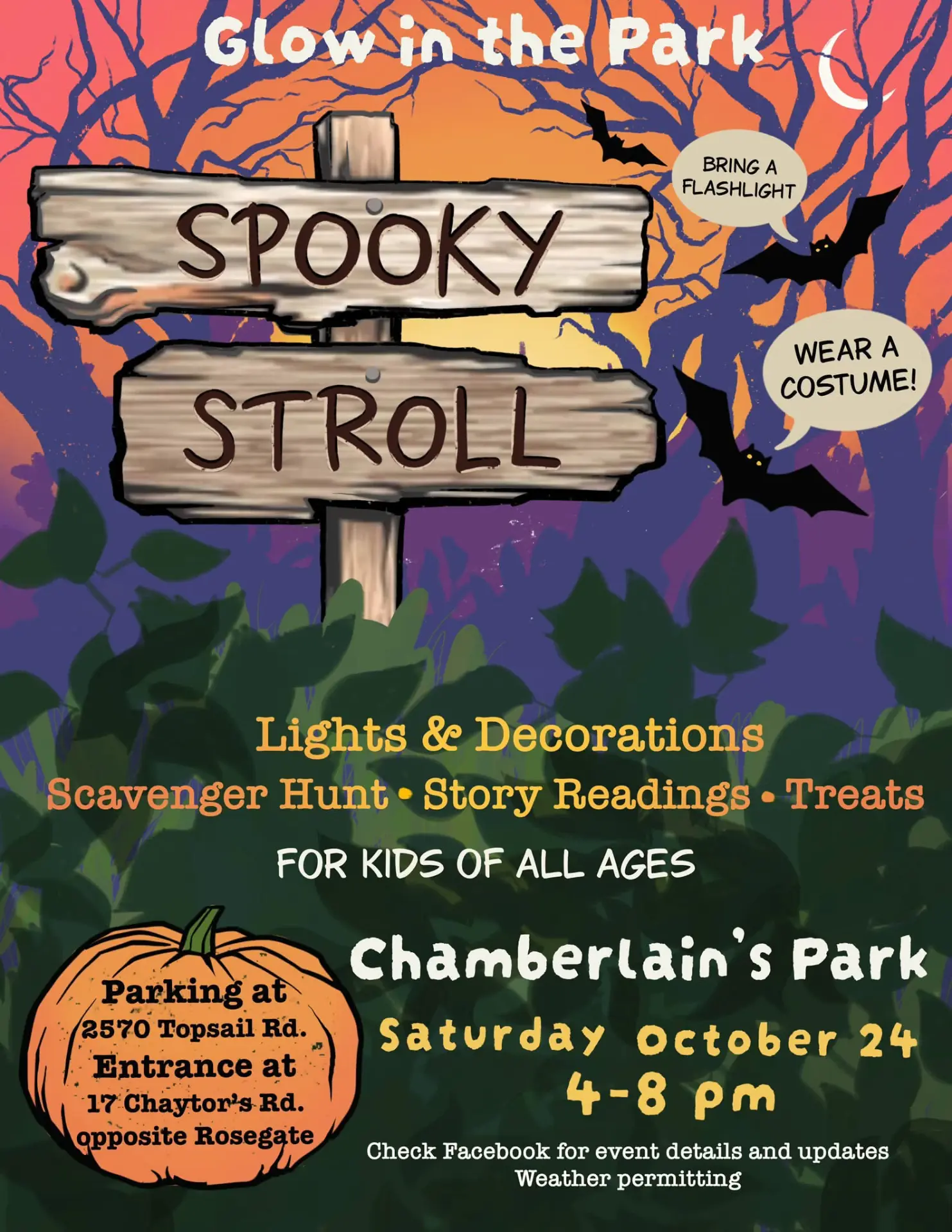 Glow in the Park: Spooky Stroll