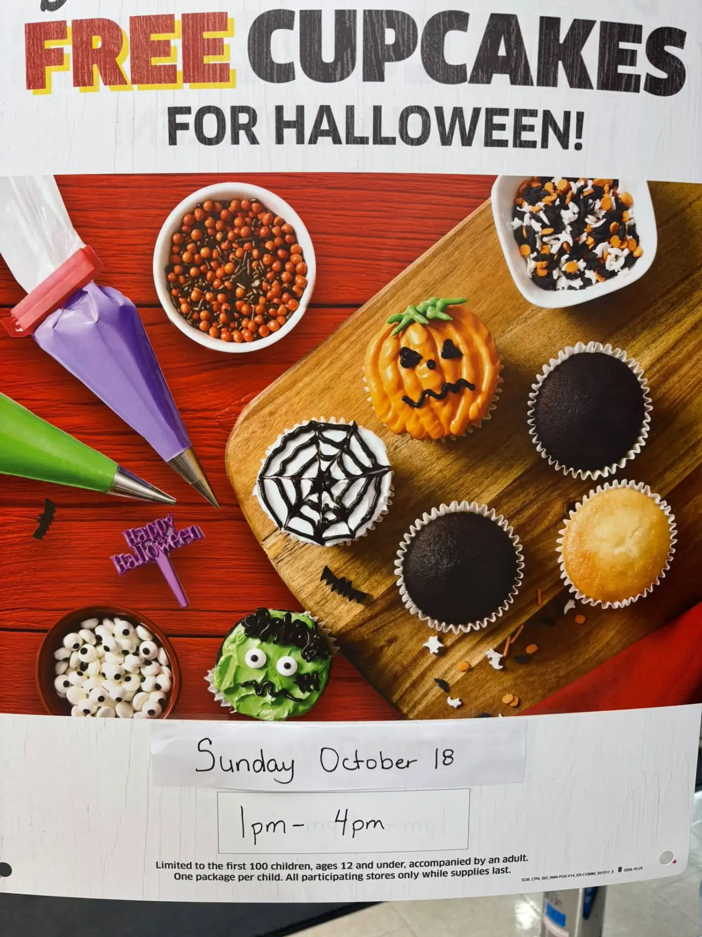 Cupcake Decorating at Torbay Foodland