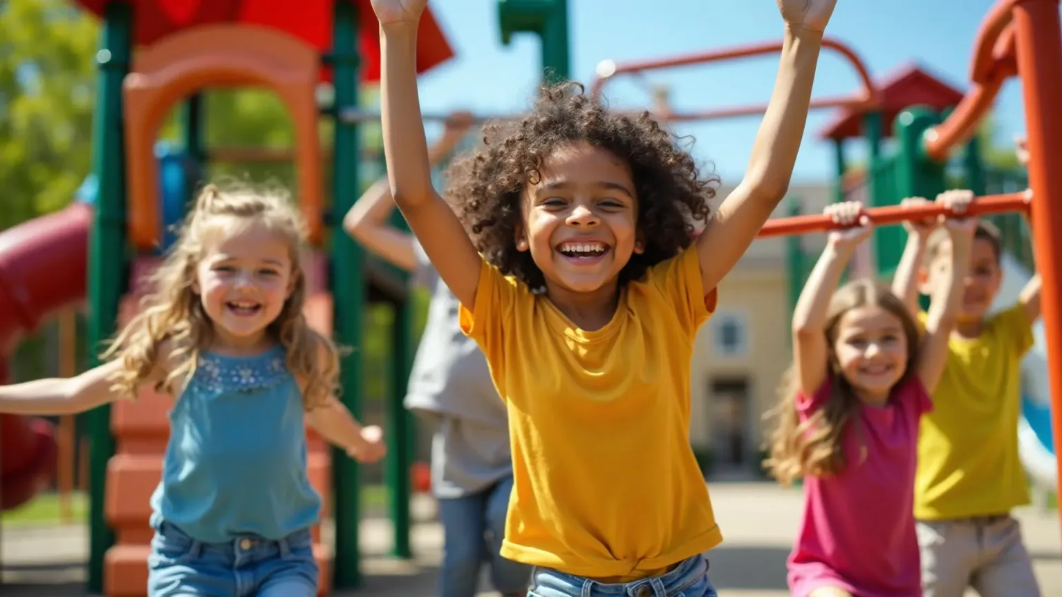 Kids playing
